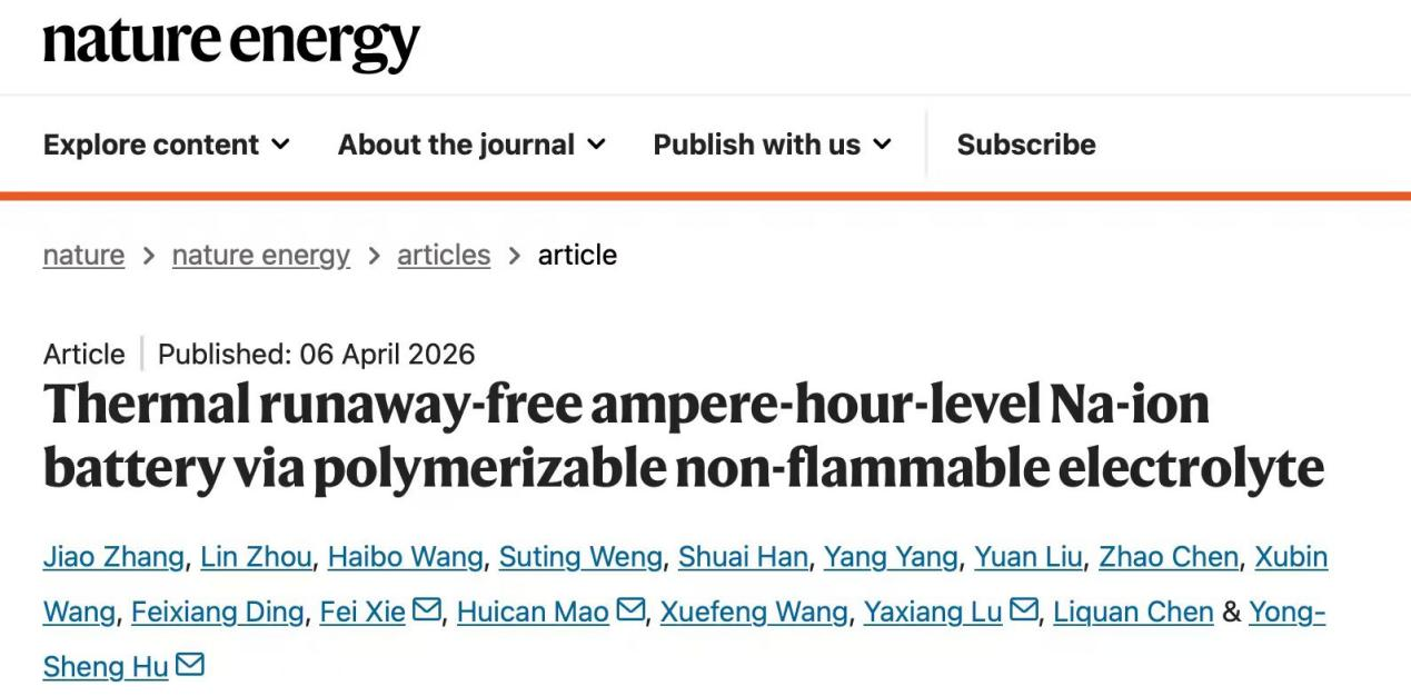Sodium-ion Battery Achieves No Thermal Runaway - Industry news - News ...